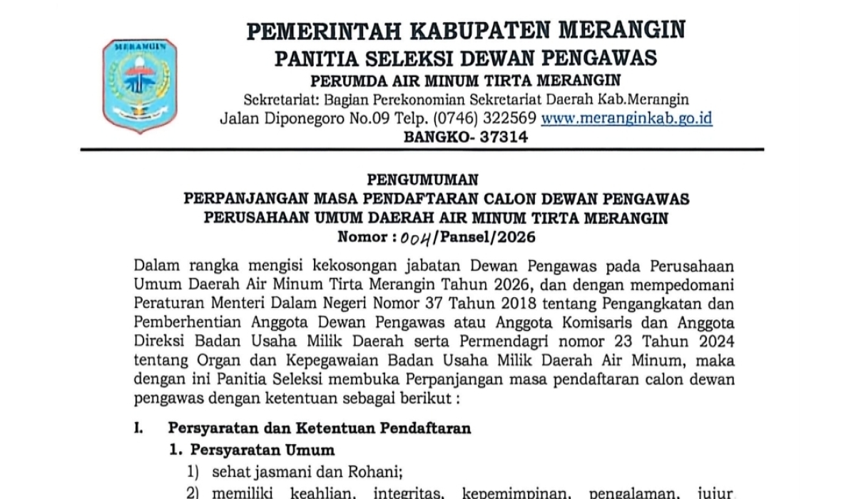 Pengumuman