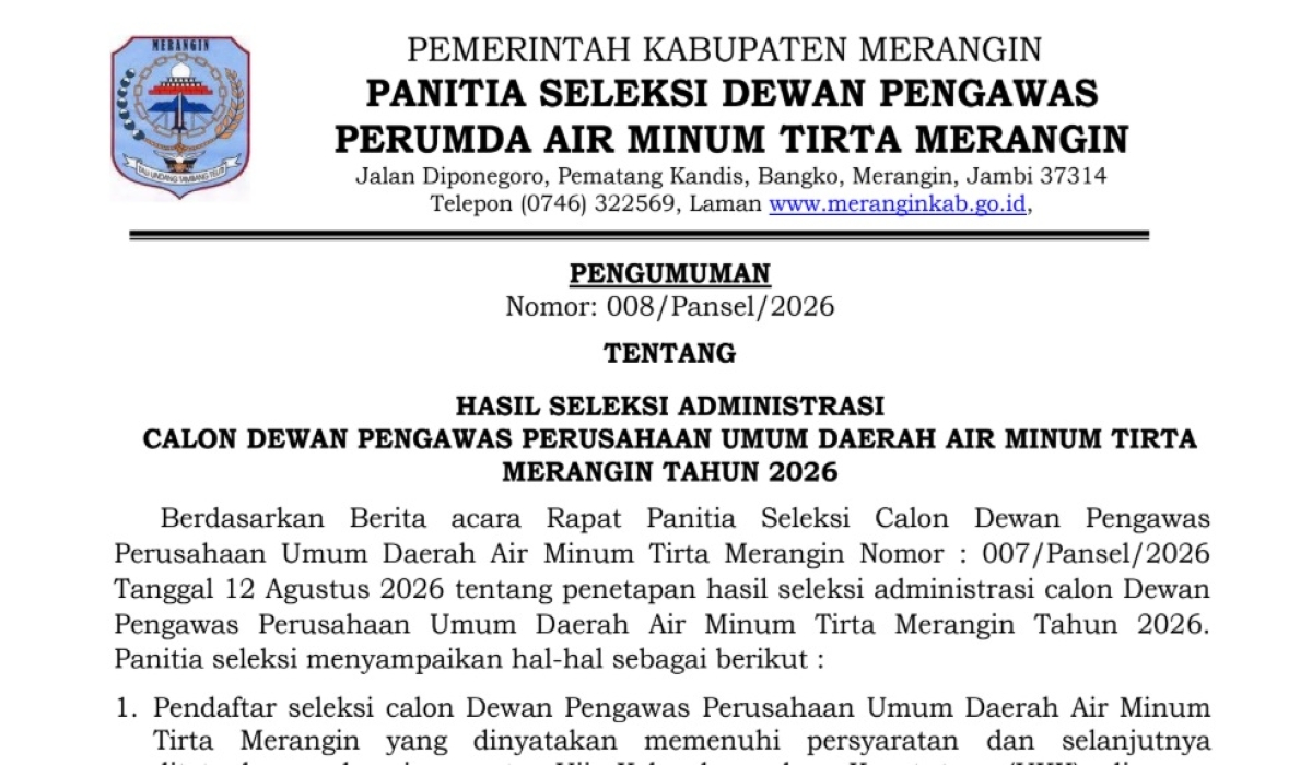 Pengumuman
