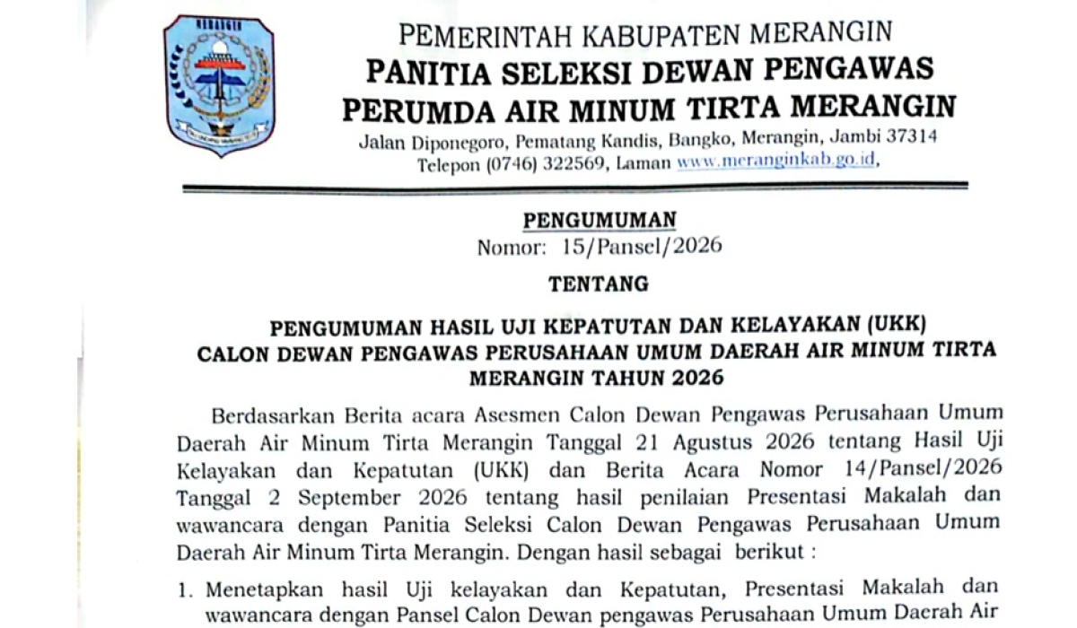 Pengumuman